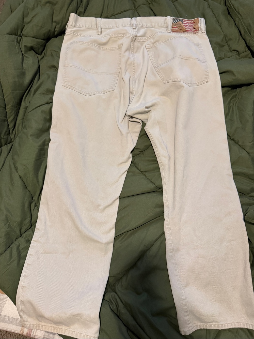 Men's Straight Jeans - Cream